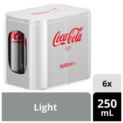 Picture of Coca Cola Light Box 6 x 250 ml