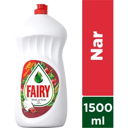 Picture of Fairy Liquid Dishwashing Clean and Fresh with Pomegranate Scent 1500 ml 