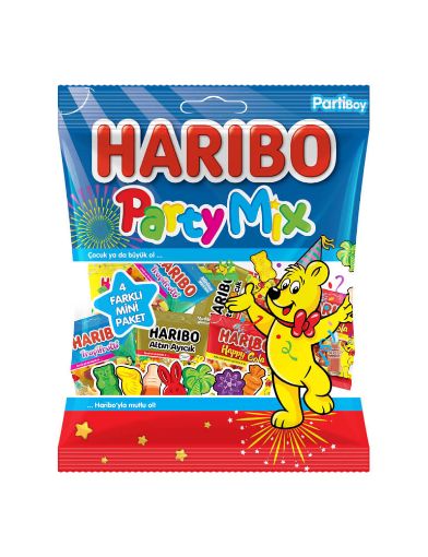 Picture of Haribo Party Mix Candy 130 Gr