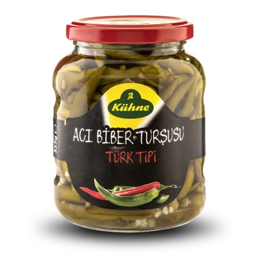 Picture of Kuhne Hot Pepper Pickles 325 g