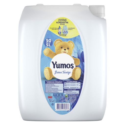 Picture of Yumos Laundry Softener Spring Freshness 5 L 50 Washing