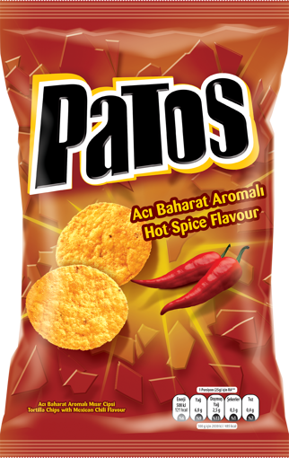 Picture of Patos Hot Spice Flavored 167g