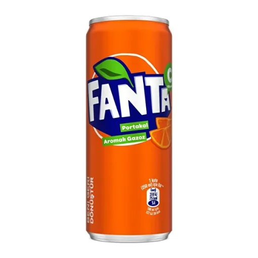 Picture of Fanta Orange Flavored Soda 330 ml