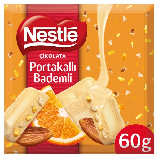 Picture of Nestle Orange Almond White Chocolate 60 G