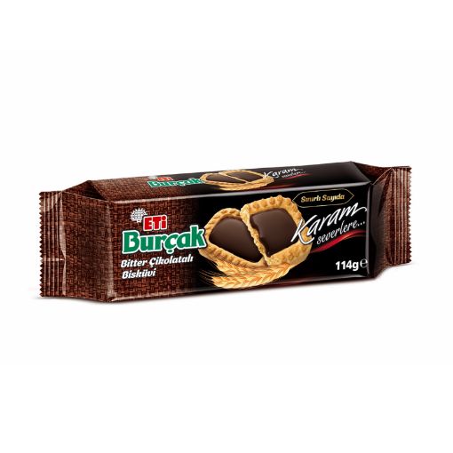 Picture of Eti Burcak Dark Chocolate Oat Biscuits 114 g