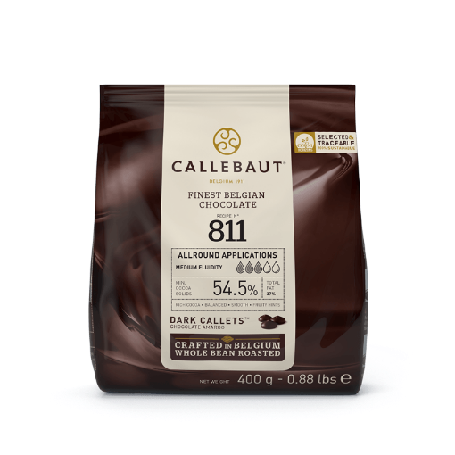 Picture of Callebaut - Dark Chocolate - 811 - 400g