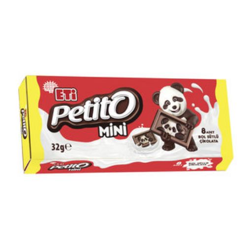 Picture of Eti Petito Mini Rich Milk Chocolate 32 g