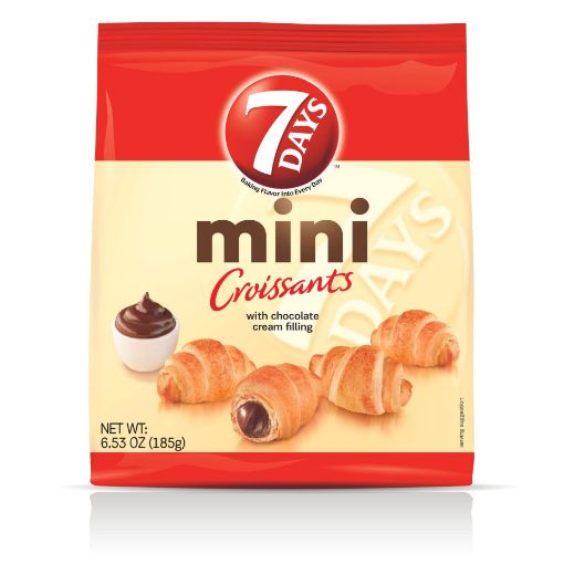 Picture of 7 days Mini Croissants with Cocoa Cream 185 G