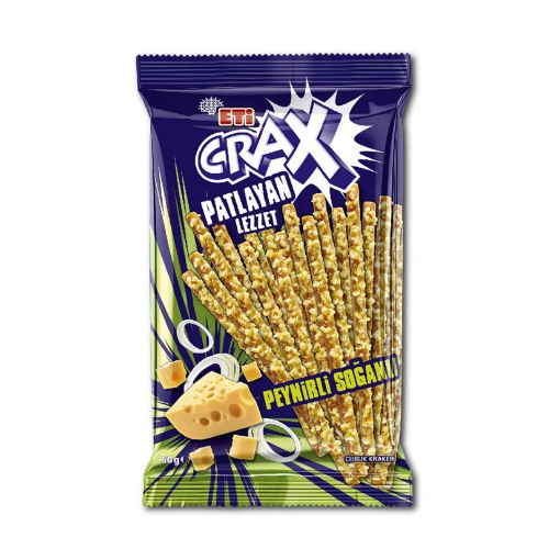 Picture of Eti Crax Exploding Flavor with Cheese and Onion 50 G