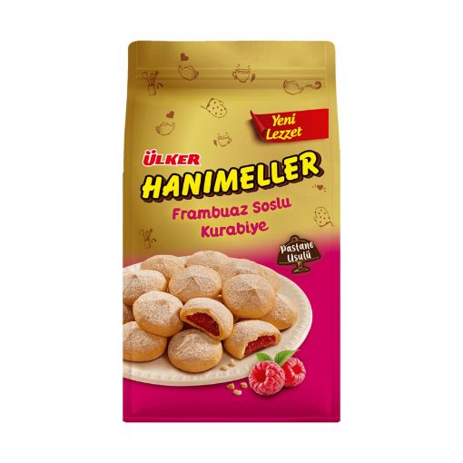 Picture of Ulker Hanimeller Cookies with Raspberry Sauce 150 g