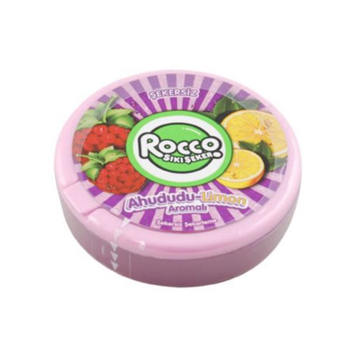 Picture of Rocco Tight Candy Raspberry & Lemon Sugar Free 12 G