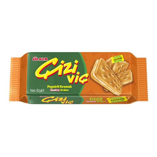 CMarket | Ulker Çiziviç Cheese Cream Sandwich Cracker 82 G