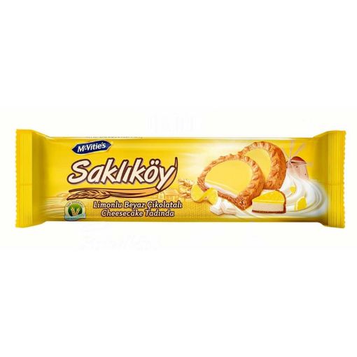 Picture of Mcvities Saklikoy Lemon White Chocolate Biscuit Cheesecake Taste 100gr