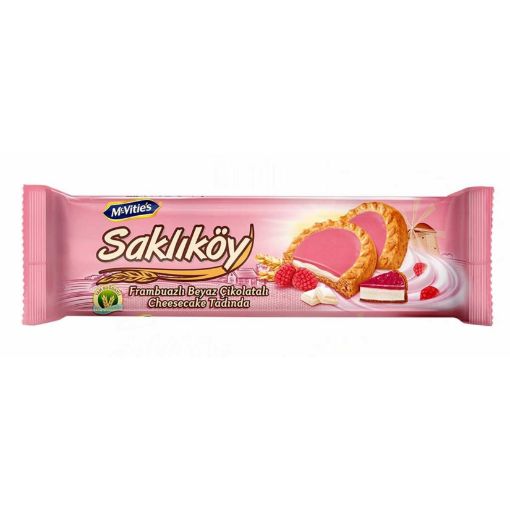 Picture of Mcvities Saklikoy Raspberry White Chocolate Cheesecake Taste 100 G