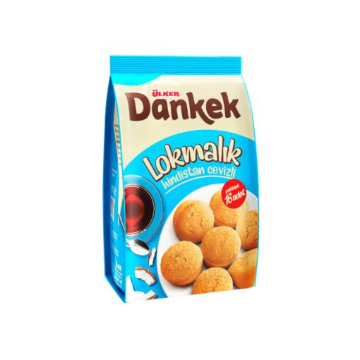 Picture of Ulker Dankek Bite Size with Coconut 160 G 16 Pcs