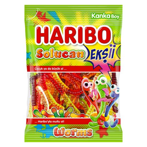 Picture of Haribo Worm Jellies 70 g