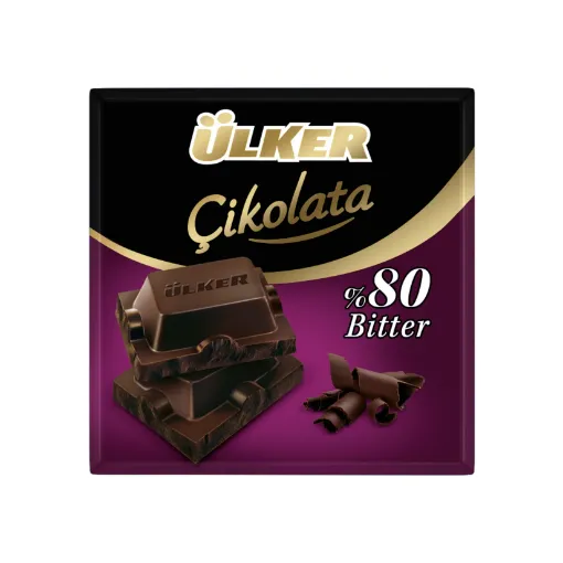 Picture of Ulker Chocolate 80% Bitter 60 G