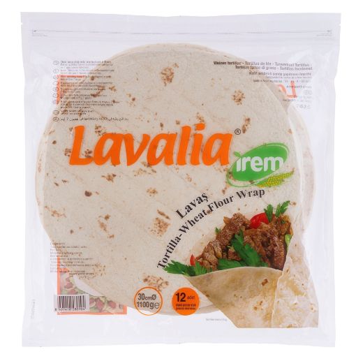 Picture of Lavalia Tortilla Wheat Flour Wrap 12 pieces