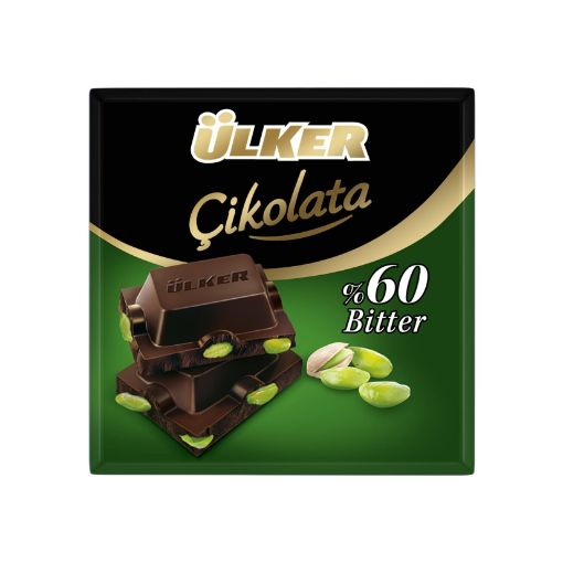 Picture of Ulker Chocolate Dark Pistachio 60 G