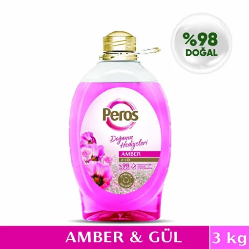 Picture of Peros Gifts of Nature Amber and Rose Hand Wash 2.94 L