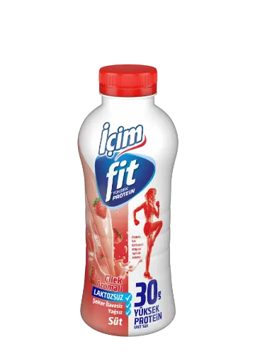 Picture of Icim Fit High Protein Strawberry Lactose and Sugar Free Milk 500 ml