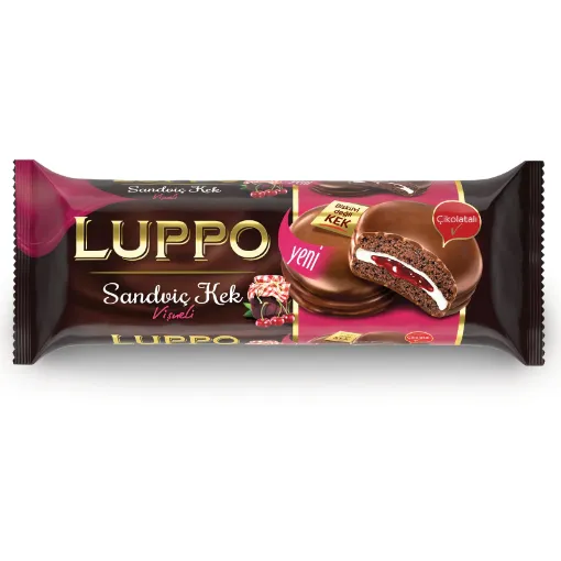 Picture of Luppo Sandvic Cake With Cherry 184g