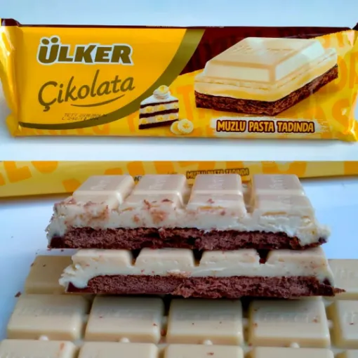 Picture of Ulker Chocolate Tastes Like Banana Cake 278 g