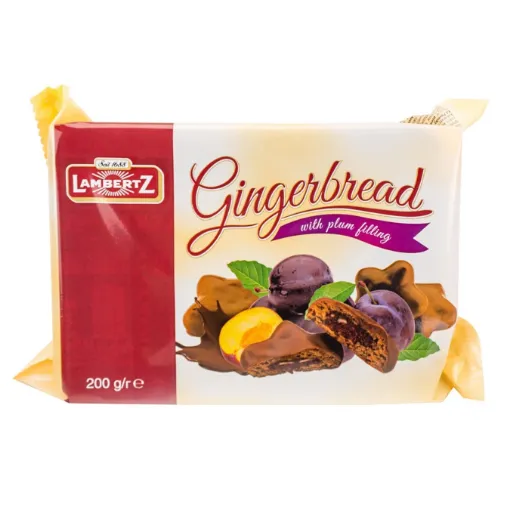Picture of La mbertz Gingerbread With Fruit Filling Plum Flavored 200 G