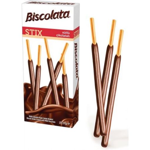 Picture of Biscolata Stix Milk Chocolate 27.5 g