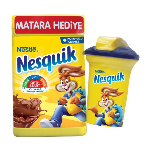 Picture of Nestle Nesquik Makes You Love Milk 420 g + Bottle 