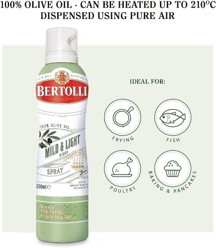 Picture of Bertolli Mild and Light in Color Spray 200 ml