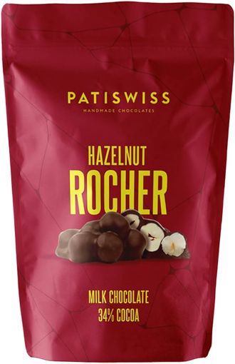 Picture of Patiswiss Hazelnut Rocher Milk Chocolate 34% Cocoa 80 G