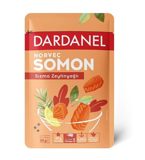 Picture of Dardanel Norwegian Salmon Extra Virgin Olive Oil 80 g