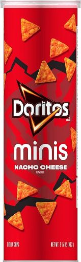 Picture of Doritos Minis Nacho Cheese Tortilla Chips 145 G