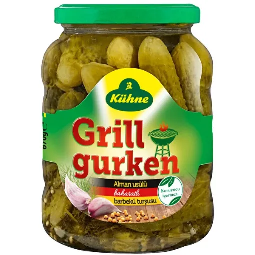 Picture of Kuhne Grill Pickles Spicy 670 G