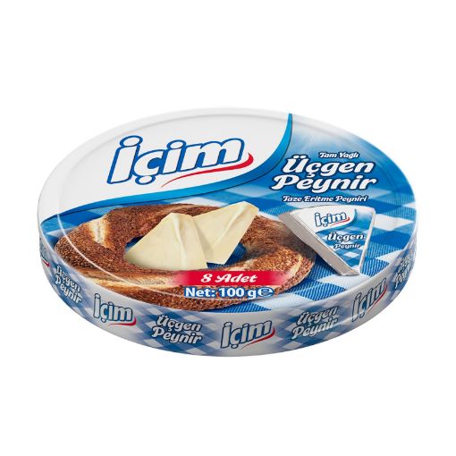 Picture of Icim Triangle Cheese 8 Pieces 100 G