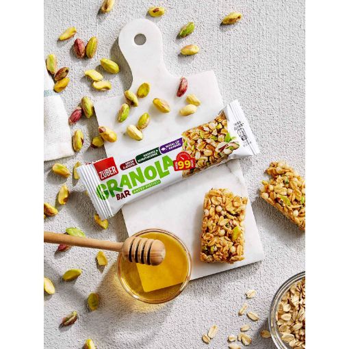 Picture of Zuber Granola Bar with Pistachios 3 bars