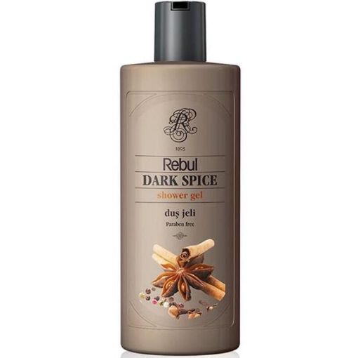 Picture of Rebul Dark Spice Shower Gel Paraben Free 500 ml