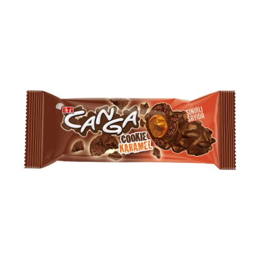 Picture of Eti Canga Cookie Caramel Chocolate 45 G