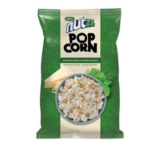 Picture of Peyman Nutzz Popcorn Seasonal Greens and Parmesan Flavored 90 G