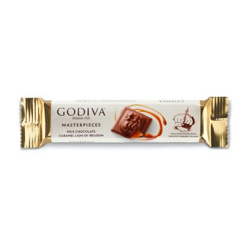 Picture of Godiva Masterpieces Milk Chocolate With Caramel 30 G