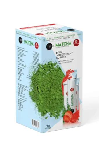 Picture of Matcha Detox Antioxidant Burner Strawberry Flavored 20 Pieces