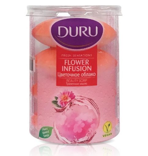 Picture of Duru Floral Infusion Beauty Soap 4 x 100g