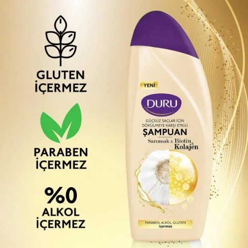 Picture of Duru Garlic & Biotin Collagen Shampoo 700 ml