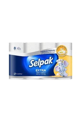 Picture of Selpak Extra Paper Towel 8 Rolls