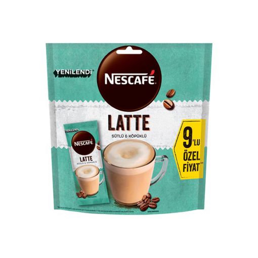 Picture of Nescafe Latte with Milk and Foam 9 Packs 