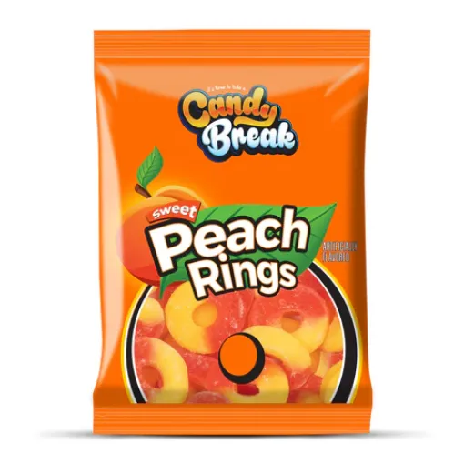 Picture of Candy Break Sweet Peach Rings 113 G