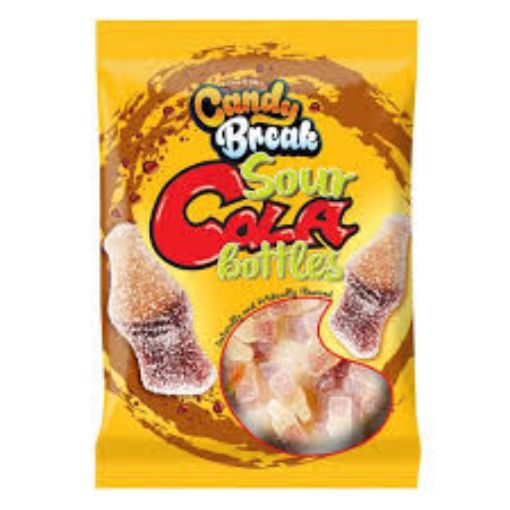 Picture of Candy Break Sour Cola Bottles 113 G