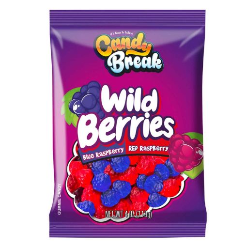 Picture of Candy Break Red Blue Berries 113 G