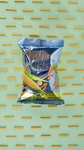 Picture of Patiswiss Gluten Free Fit Series Chickpea Sticks Milky Maize Flavored 50 G